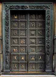 Südliche Türen des Baptisteriums von San Giovanni, 1336